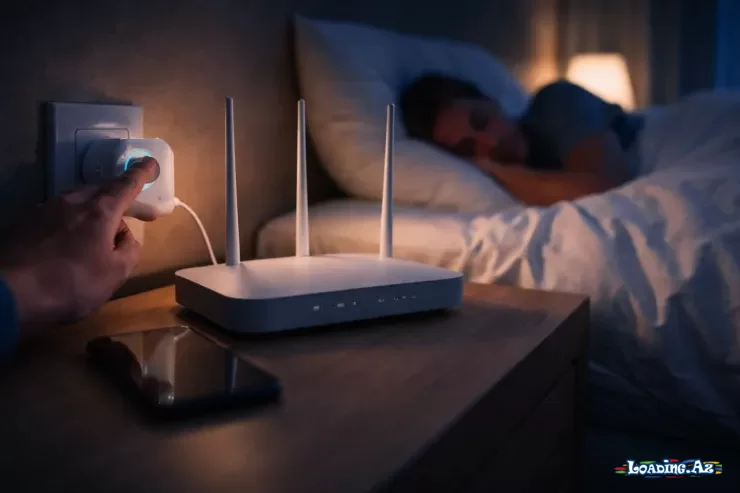 Mütəxəssislər gecə Wi-Fi-ni söndürməyi məsləhət görür - Take.Az