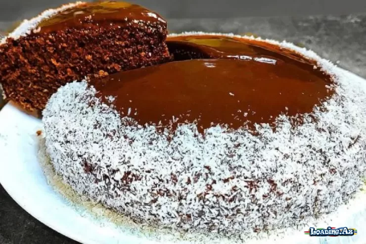 Çay üçün büdcəyə uyğun şokoladlı piroq RESEPTİ - Take.Az