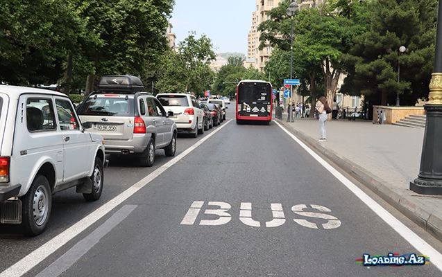 Taksilər avtobus zolaqlarına girəcək? - Take.Az