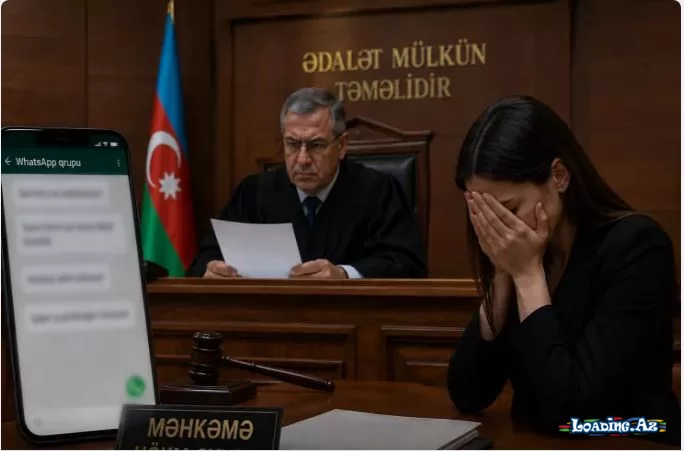 “Whatsapp” qrupunda iş yoldaşlarını söyən qadın CƏRİMƏLƏNDİ