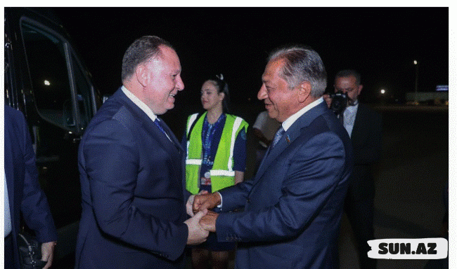Şimali Kipr Türk Respublikası parlamentinin sədri ölkəmizə səfərə gəlib - Take.Az
