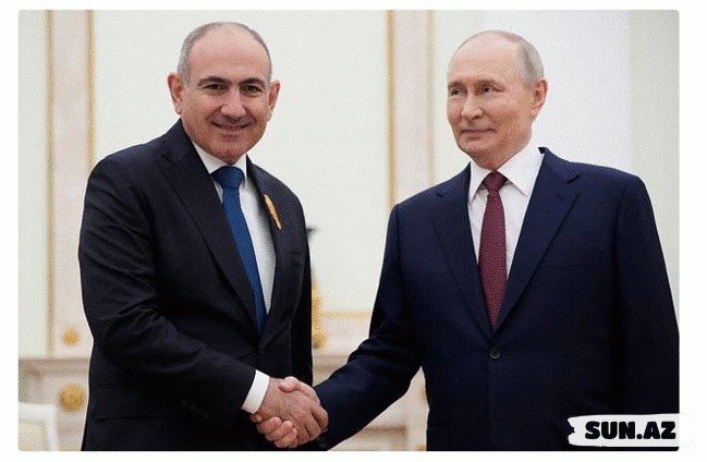 Putin: Rusiya-Ermənistan münasibətlərinin inkişafında maraqlıyıq - Take.Az