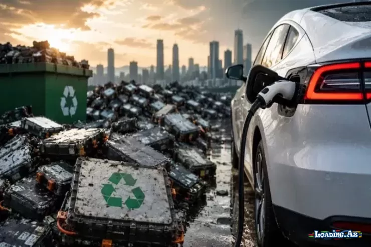 Elektromobillərin görünməyən təhlükəsi: Milyonlarla batareya problemə çevrilir - Take.Az
