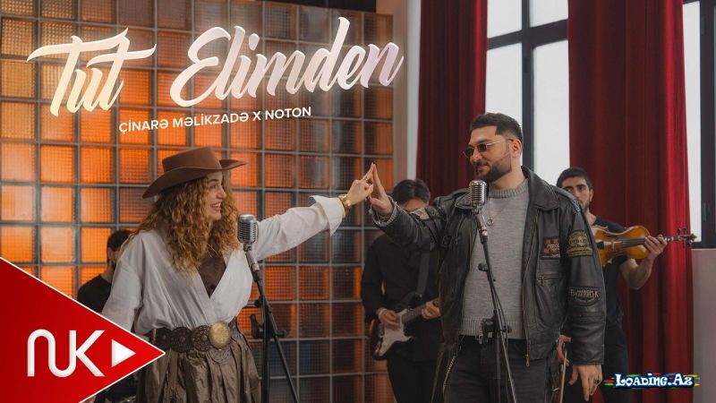 Çinare Melikzade & Noton - Tut Elimden 2026 (Yeni Klip) 4K - Take.Az