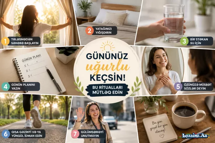 Gününüz uğurlu keçsin deyə bu ritualları mütləq edin - Take.Az