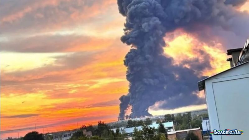 Orenburqda "Ozon" anbarına dron hücumu oldu - Take.Az