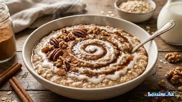 Rafinə olunmamış şəkərsiz səhər yeməyi: "Cinnamon roll" dadında yulaf resepti - Take.Az